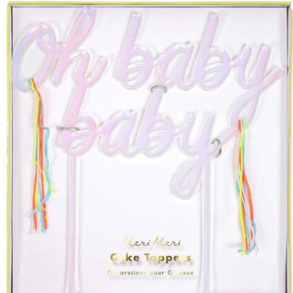 Meri Meri Cake topper